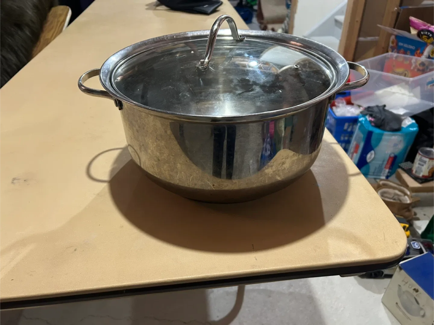 Stainless Steel Stock Pot with Lid thumbnail