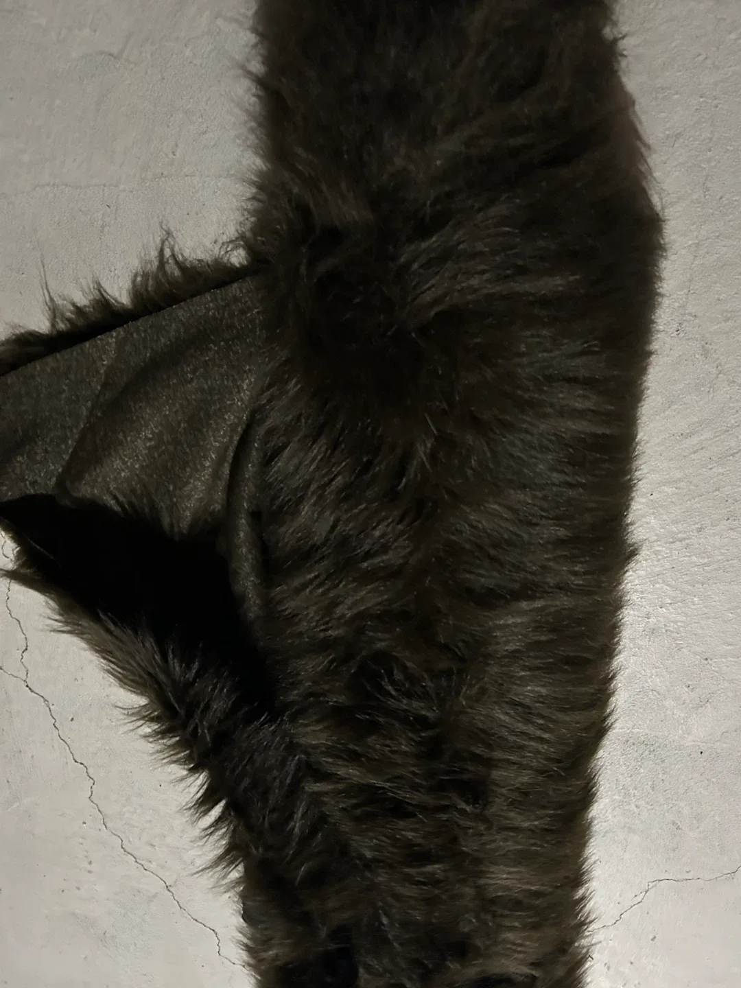 Faux Fur Stole - Brown thumbnail