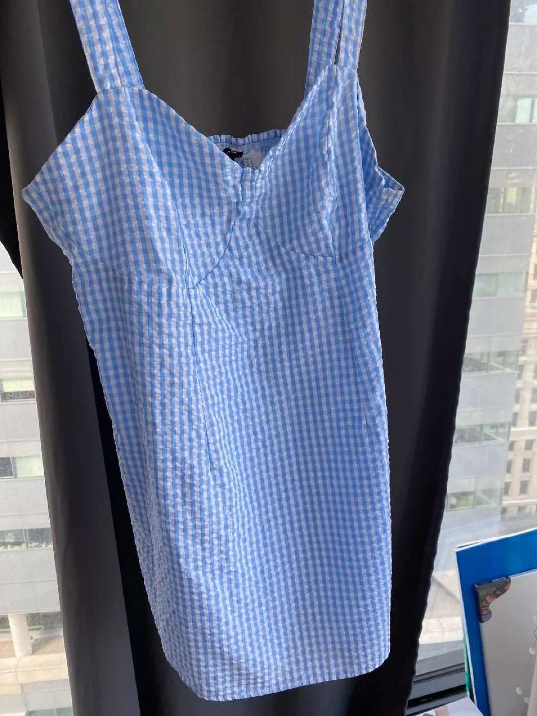 Blue dress , size XL, H&M thumbnail