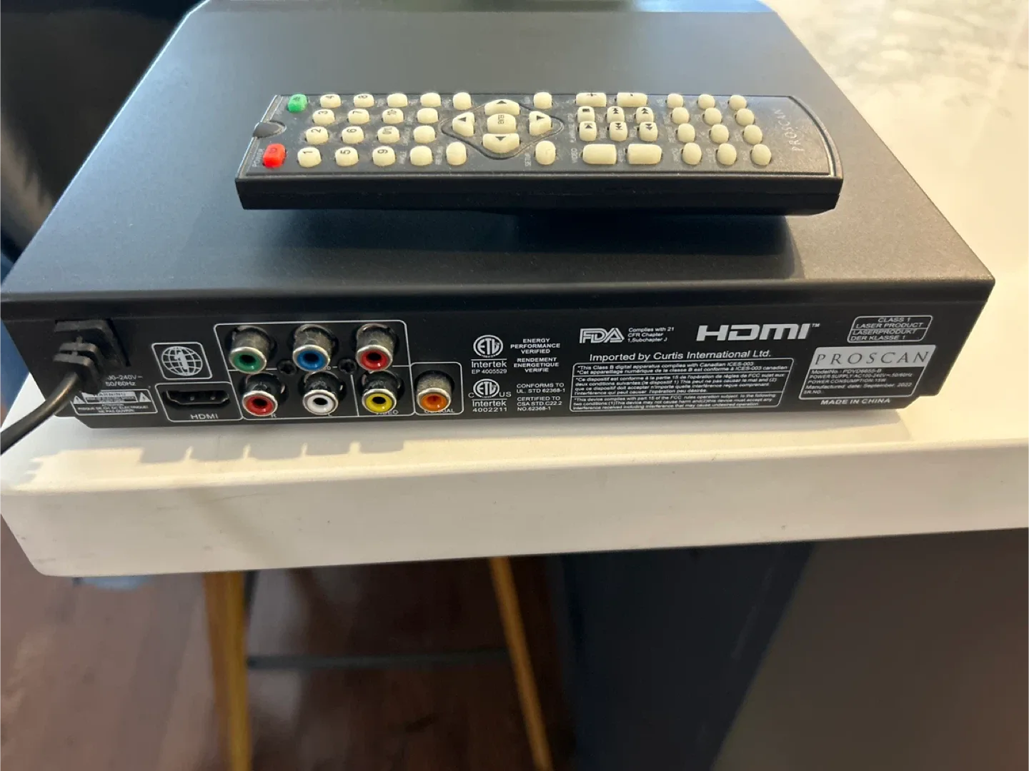 Proscan DVD Player with Remote image indicator(3)