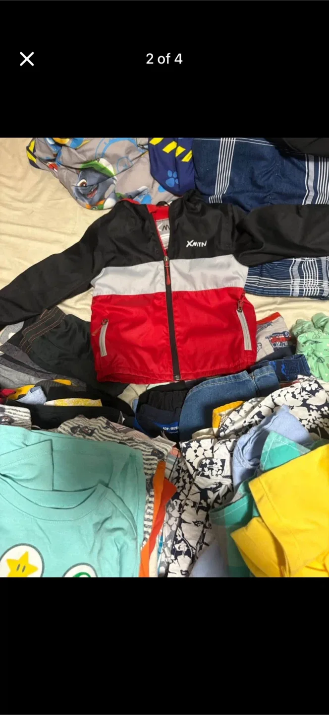 Boys 3t to 4t clothing lot image indicator(2)