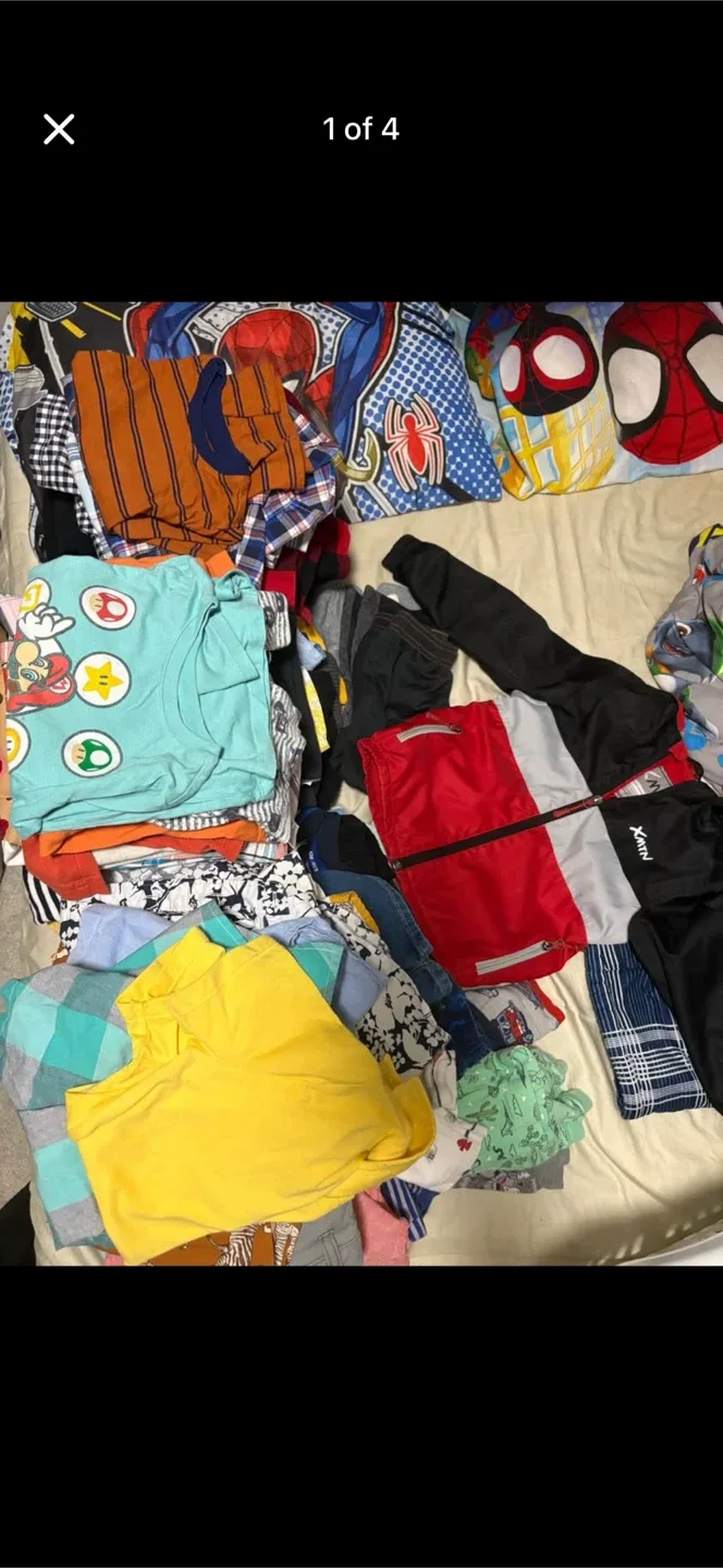 Boys 3t to 4t clothing lot image indicator(3)