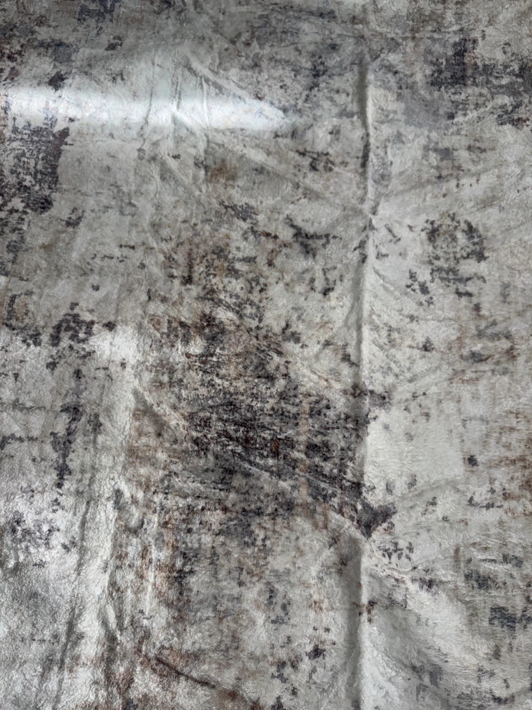 Leesentec Rug 6.5x9 Soft Brown/Beige/Grey