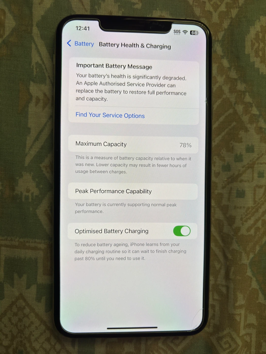 iPhone XS Max 256GB Silver- Factory Unlocked - photo 5