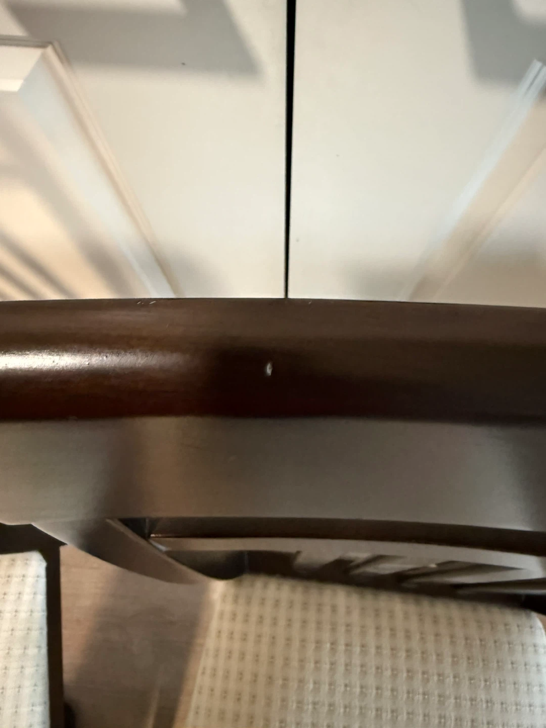 Set of 2 Dark Brown Dining Chairs - photo 3