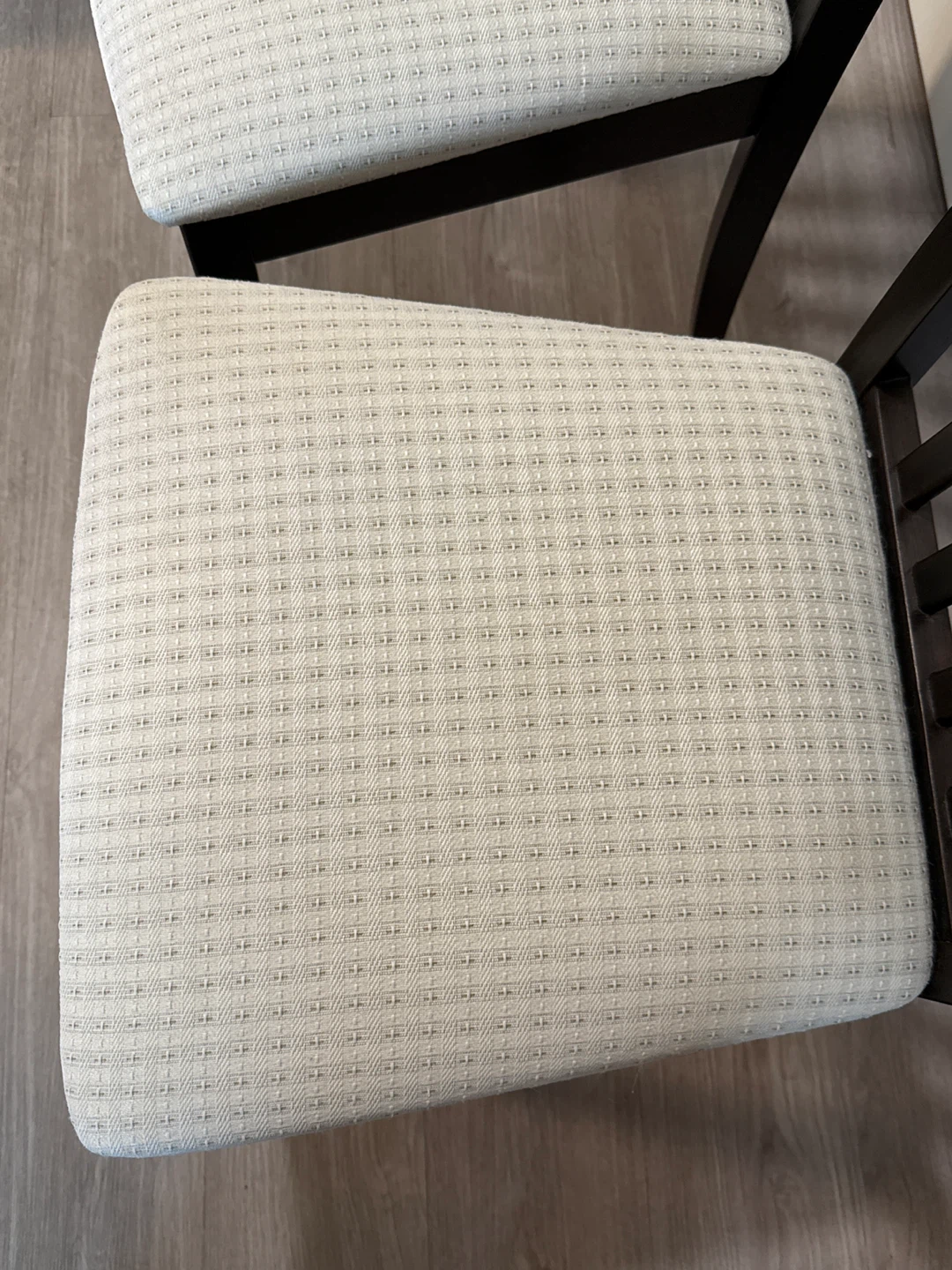 Set of 2 Dark Brown Dining Chairs - photo 5
