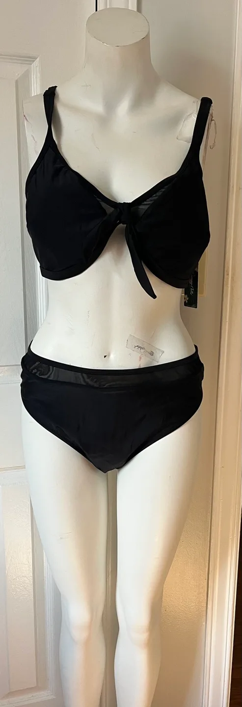 Blooming Jelly Black Bikini - Size XL image indicator(2)