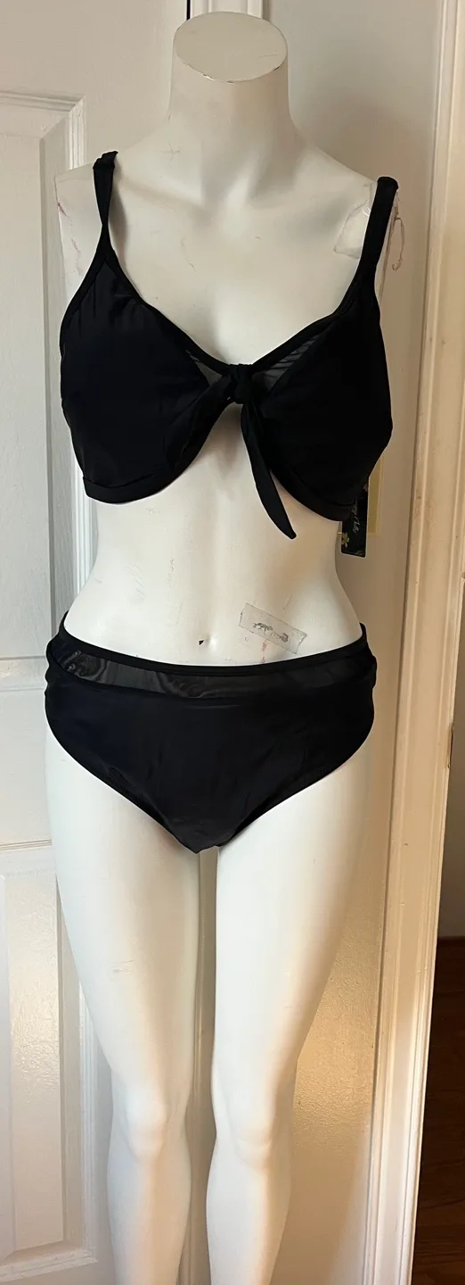 Blooming Jelly Black Bikini - Size XL image indicator(3)