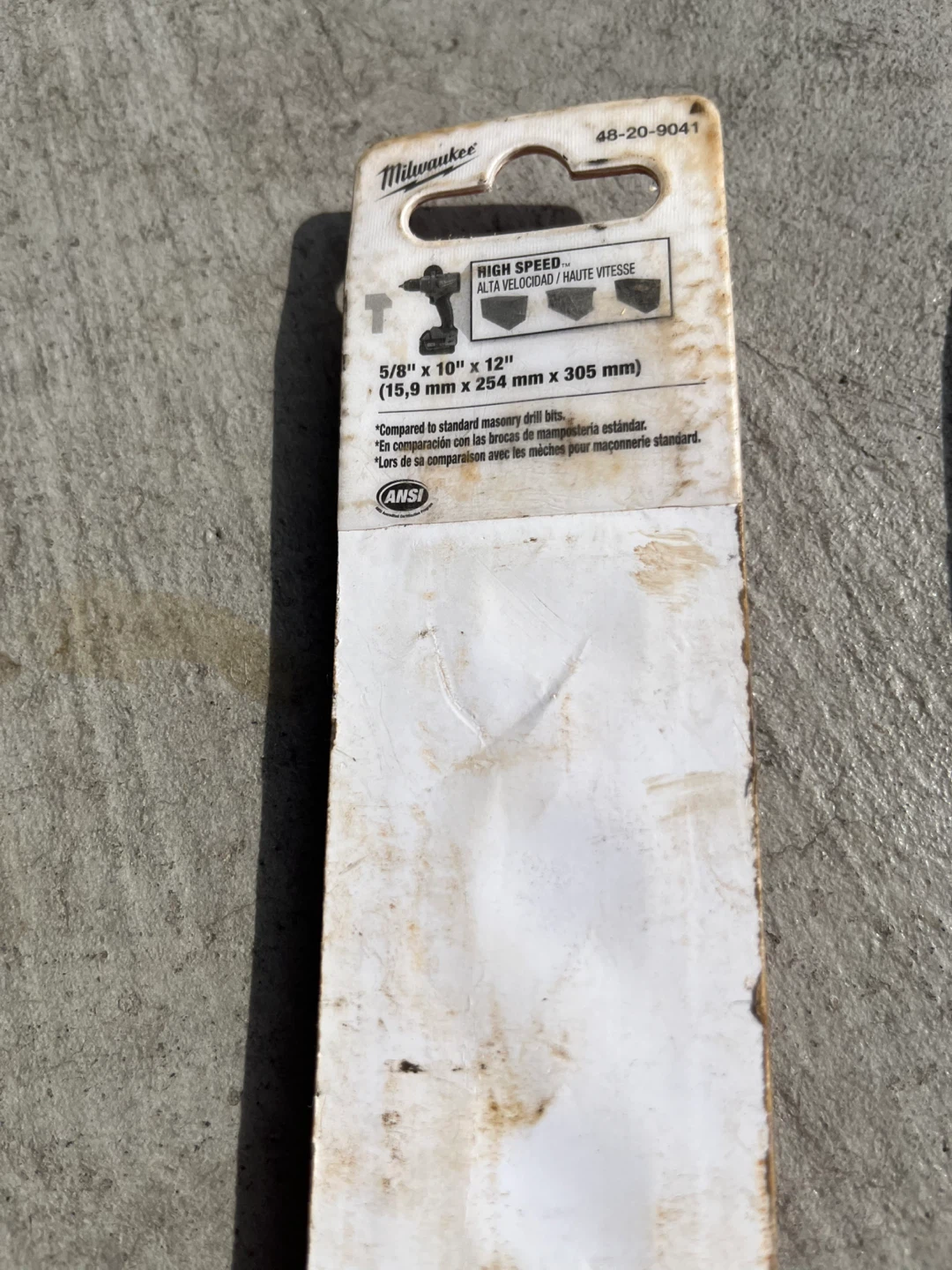 Milwaukee 5/8" x 10" x 12" Hammer Drill Bit - New - photo 2