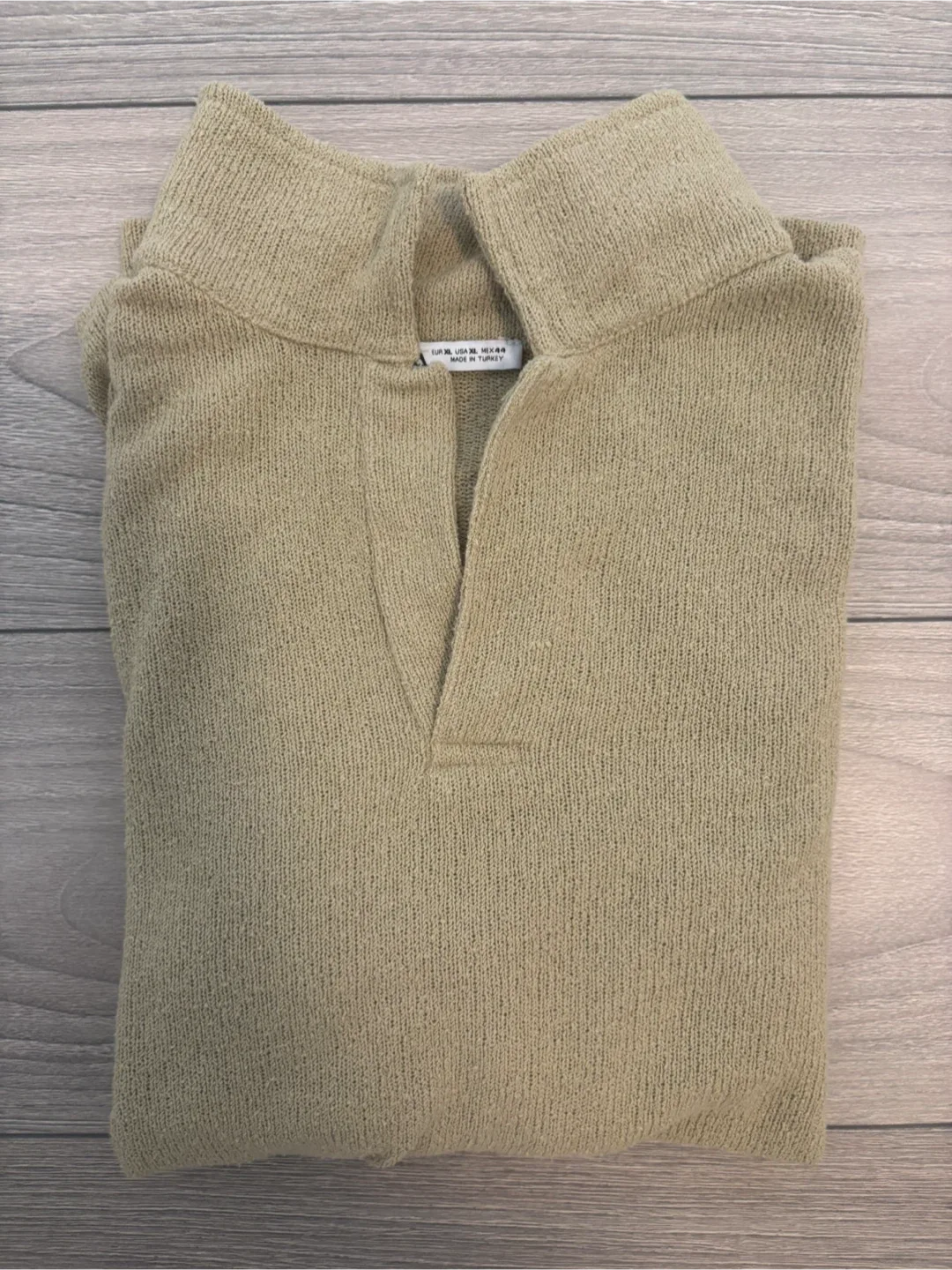 Zara Knit Polo Shirt - Size XL image indicator(4)