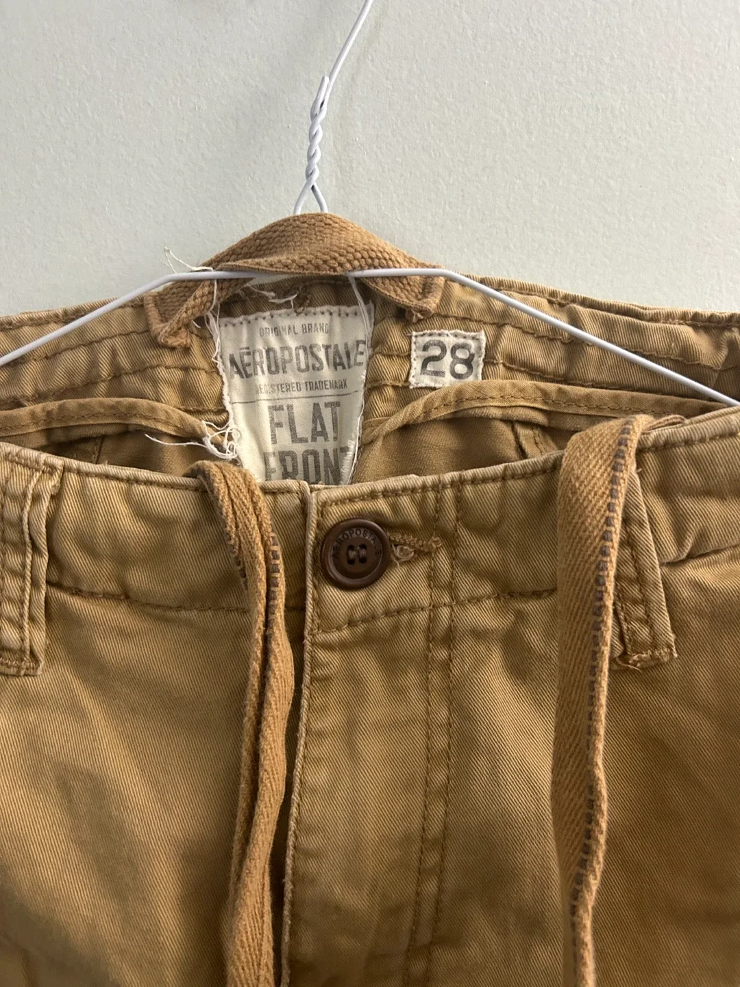 Aeropostale Vintage Flat Front Shorts / Jorts - Size 28 image indicator(2)