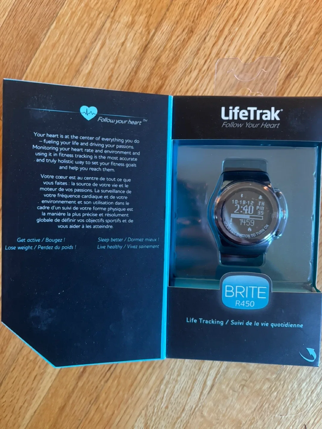 LifeTrak Brite R450 Fitness Tracker - New in Box! image indicator(2)