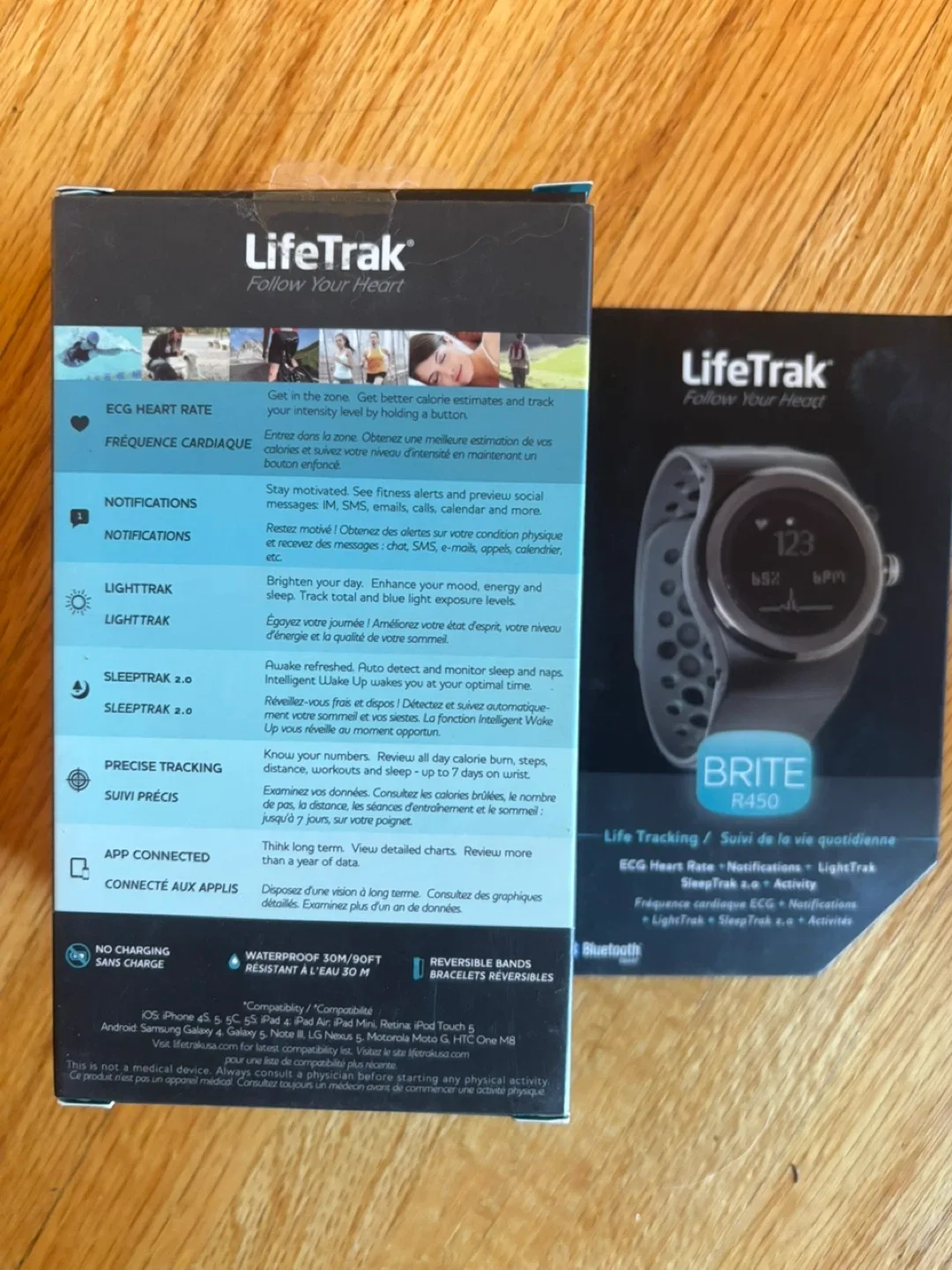 LifeTrak Brite R450 Fitness Tracker - New in Box! image indicator(3)