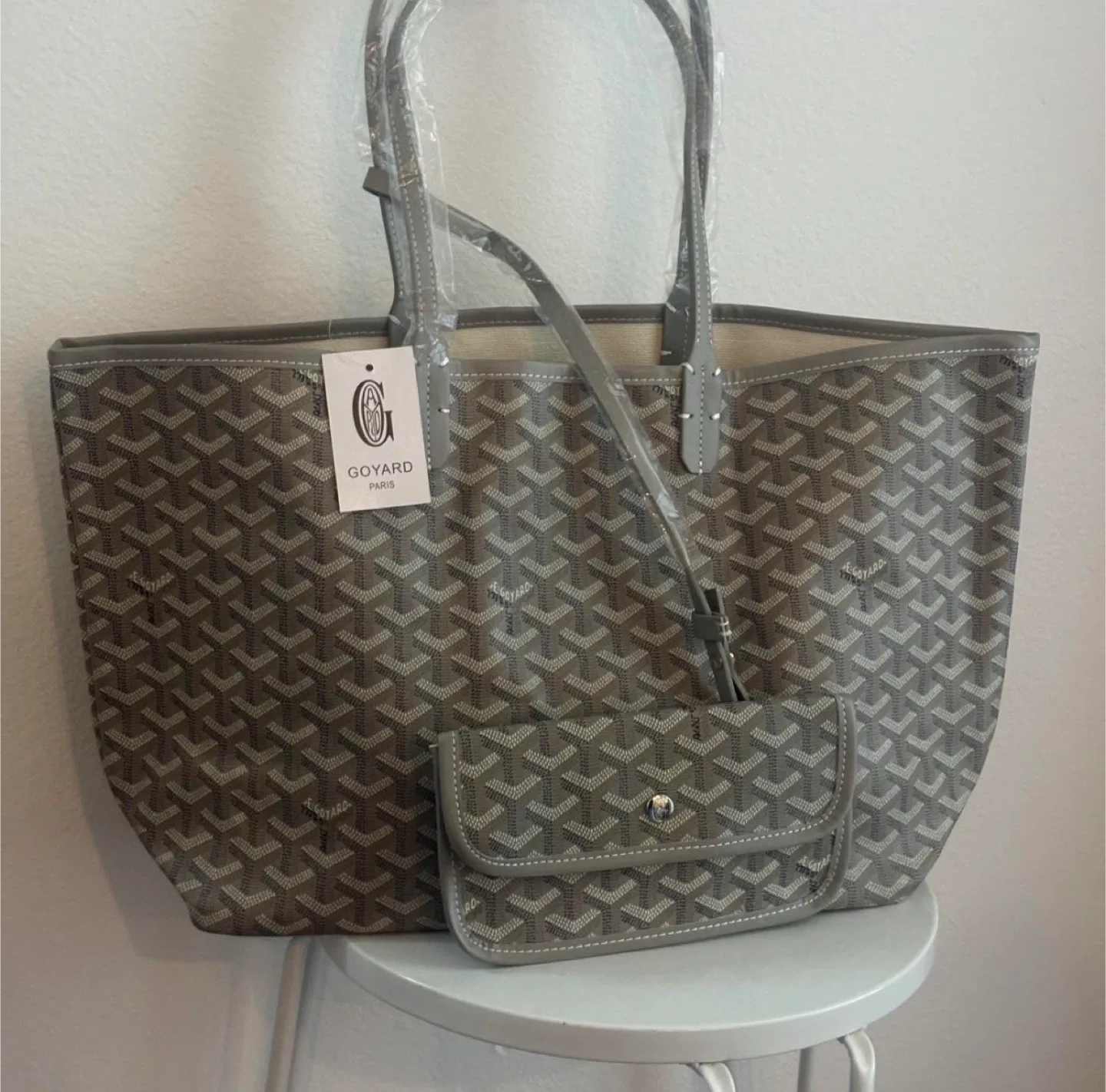 Brand New Authentic Goyard [Bag/Item] – Grey thumbnail