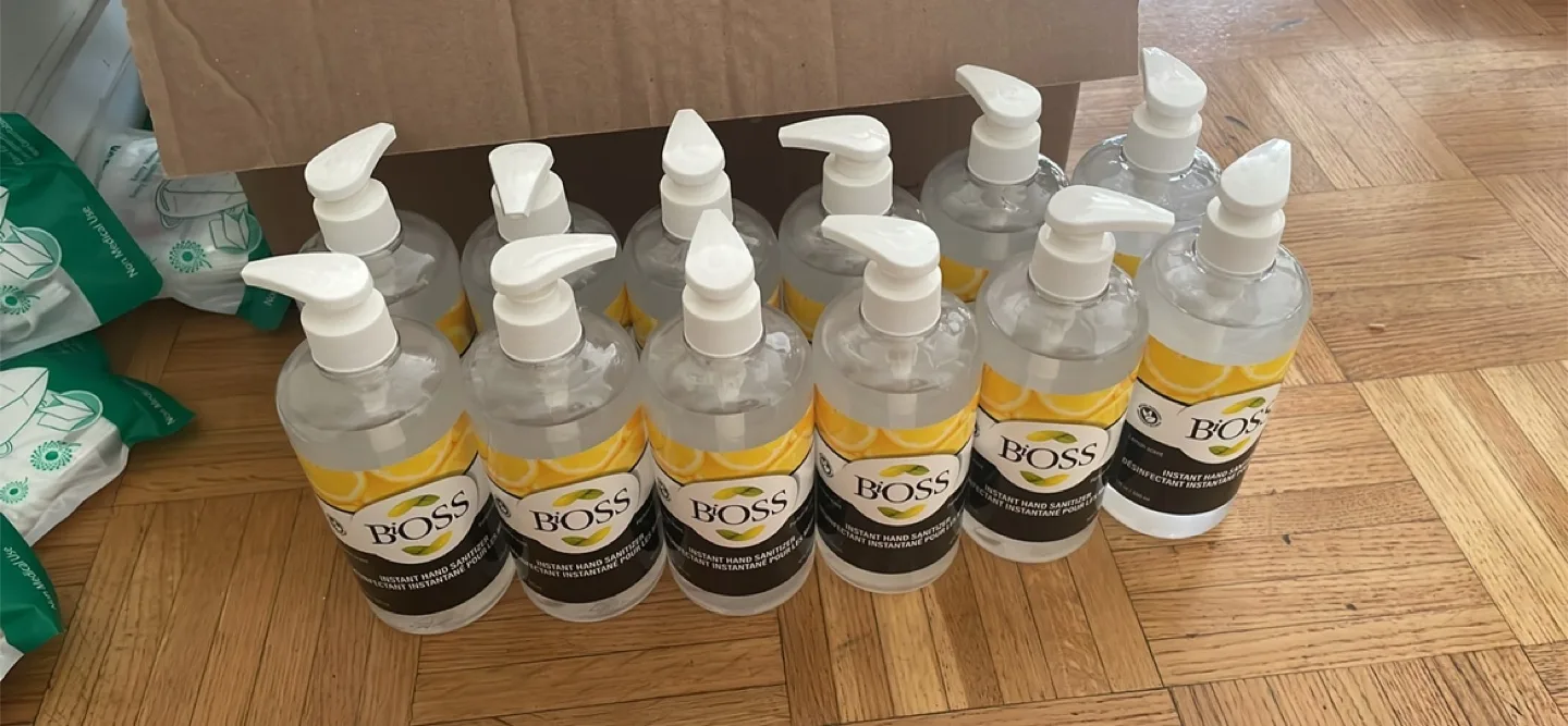 Hand Sanitizer Gel - Clean N' Safe & Boss image indicator(2)