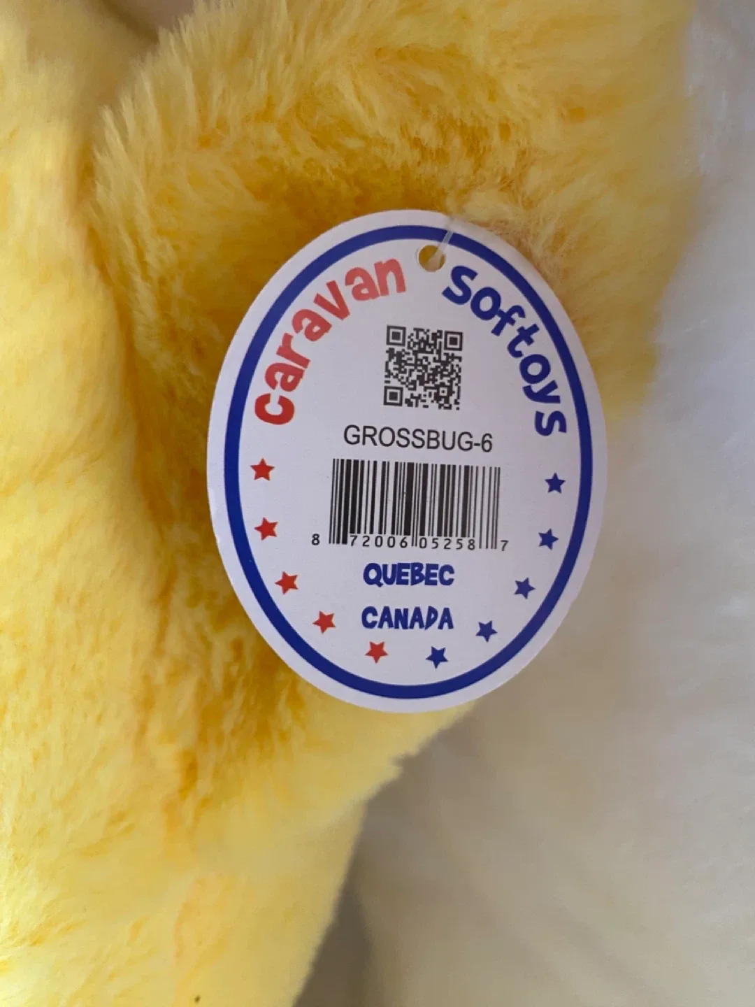 NEW! Large Cartoon Monster Plush Toy with Tags! image indicator(6)