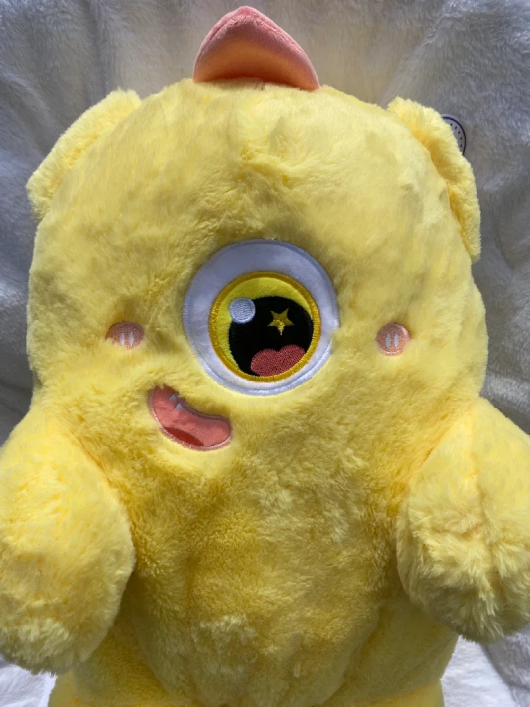 NEW! Large Cartoon Monster Plush Toy with Tags! image indicator(2)