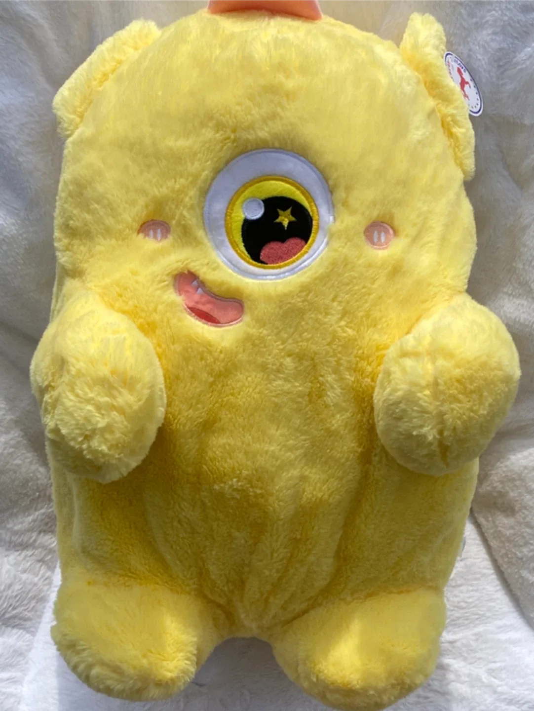 NEW! Large Cartoon Monster Plush Toy with Tags! image indicator(5)