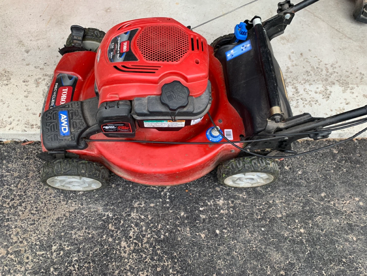 Toro Recycler 22" AWD Lawn Mower - photo 2