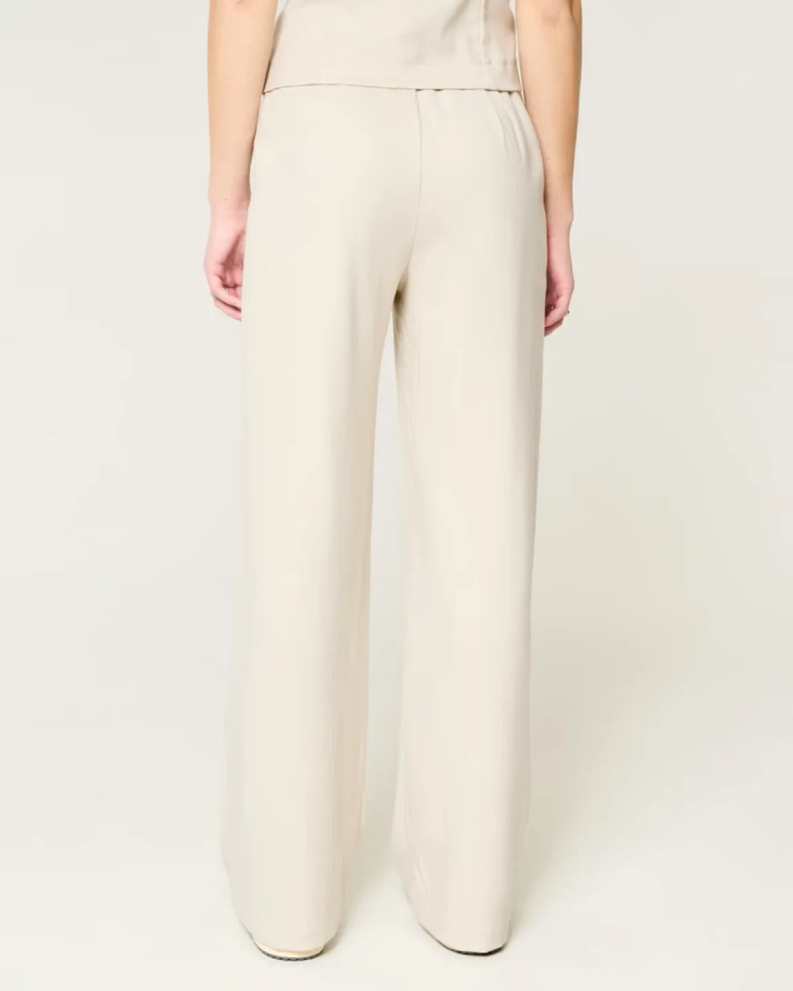 New Hollister Livvy High-Rise Wide-Leg Pants XS - regular length image indicator(4)