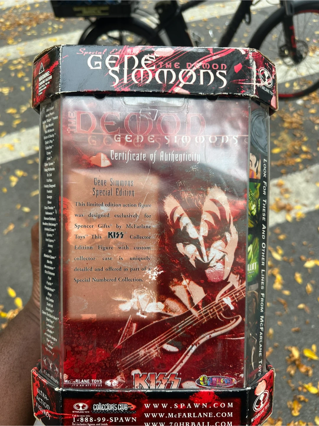 KISS Gene Simmons Demon Action Figure - photo 2