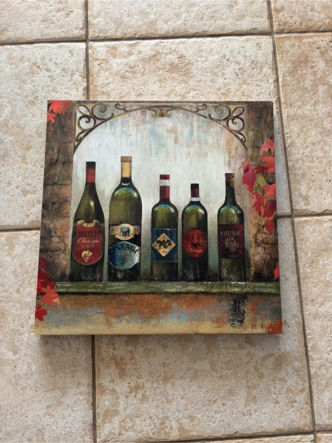 Wall Mirror with Decorative Squares image indicator(5)