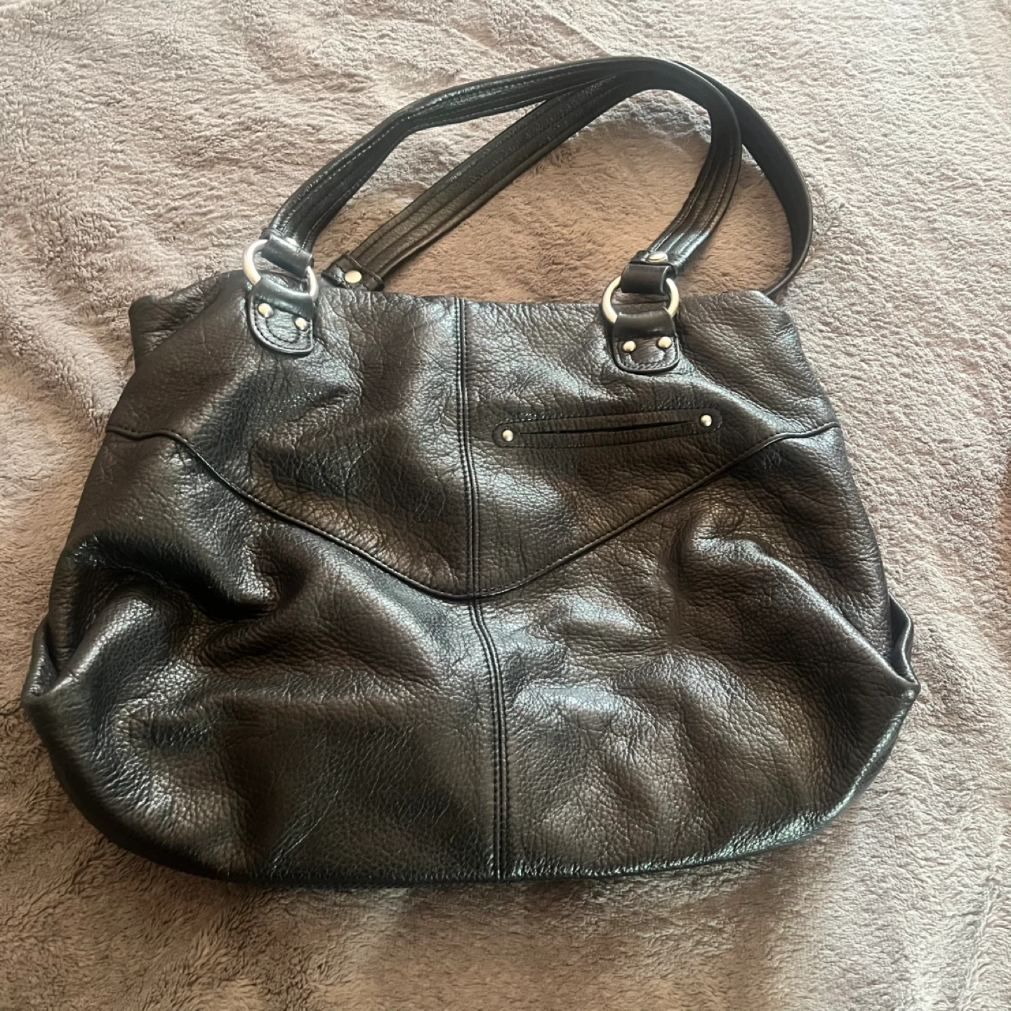 B makowsky Leather bag - photo 2