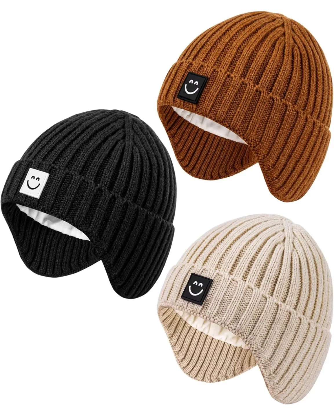 Kids Winter Beanie Hat with Earflaps 6-24 Months thumbnail