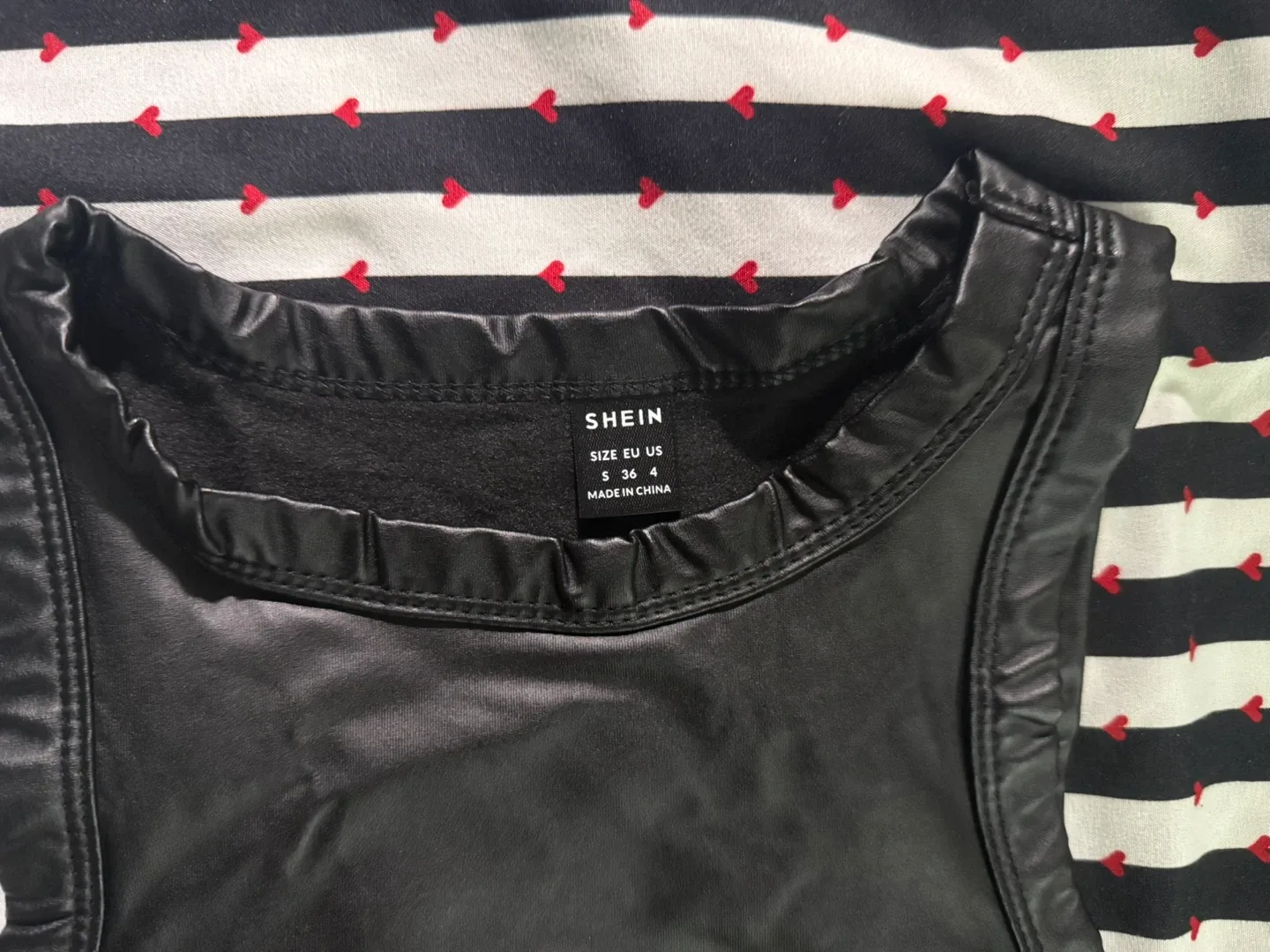 SHEIN Black Tank Top - Size S image indicator(2)