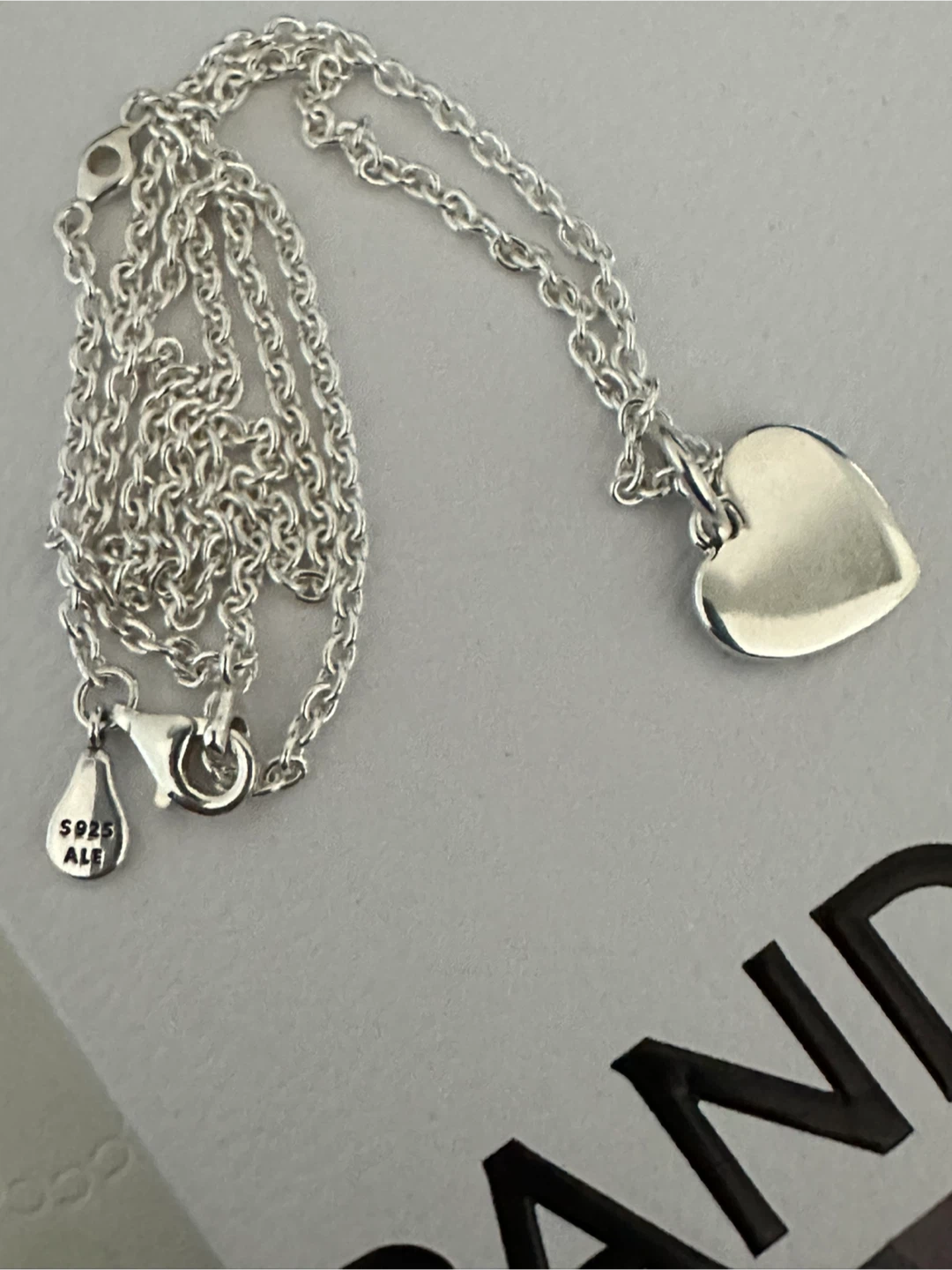 Pandora 'Love' Heart Necklace - photo 4