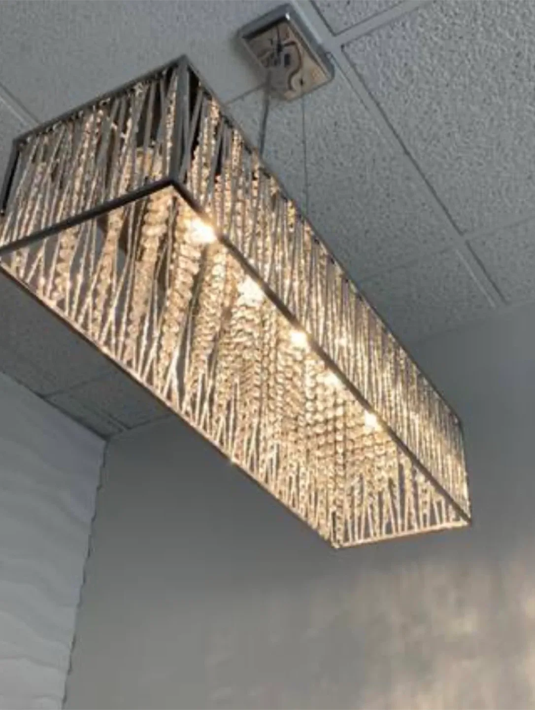 Modern Rectangular Chandelier image indicator(2)