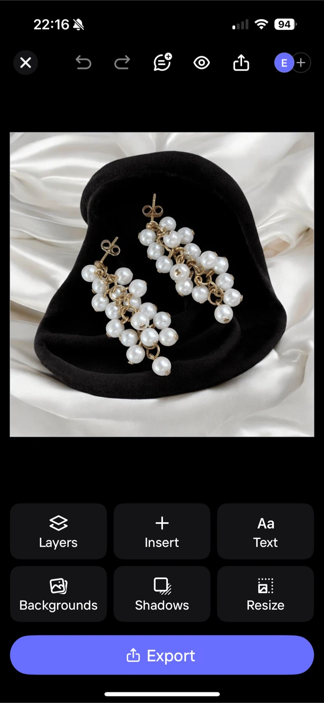 Pearl Cluster Dangle Earrings - photo 4