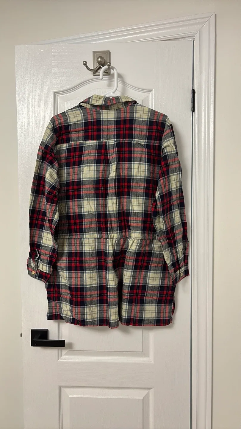 Plaid shirt dress size XL image indicator(2)