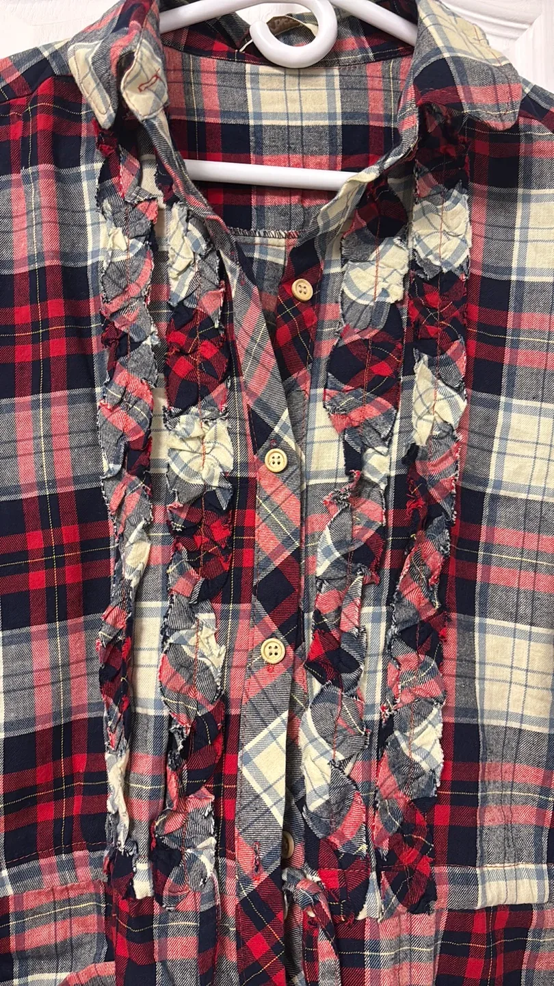 Plaid shirt dress size XL image indicator(5)