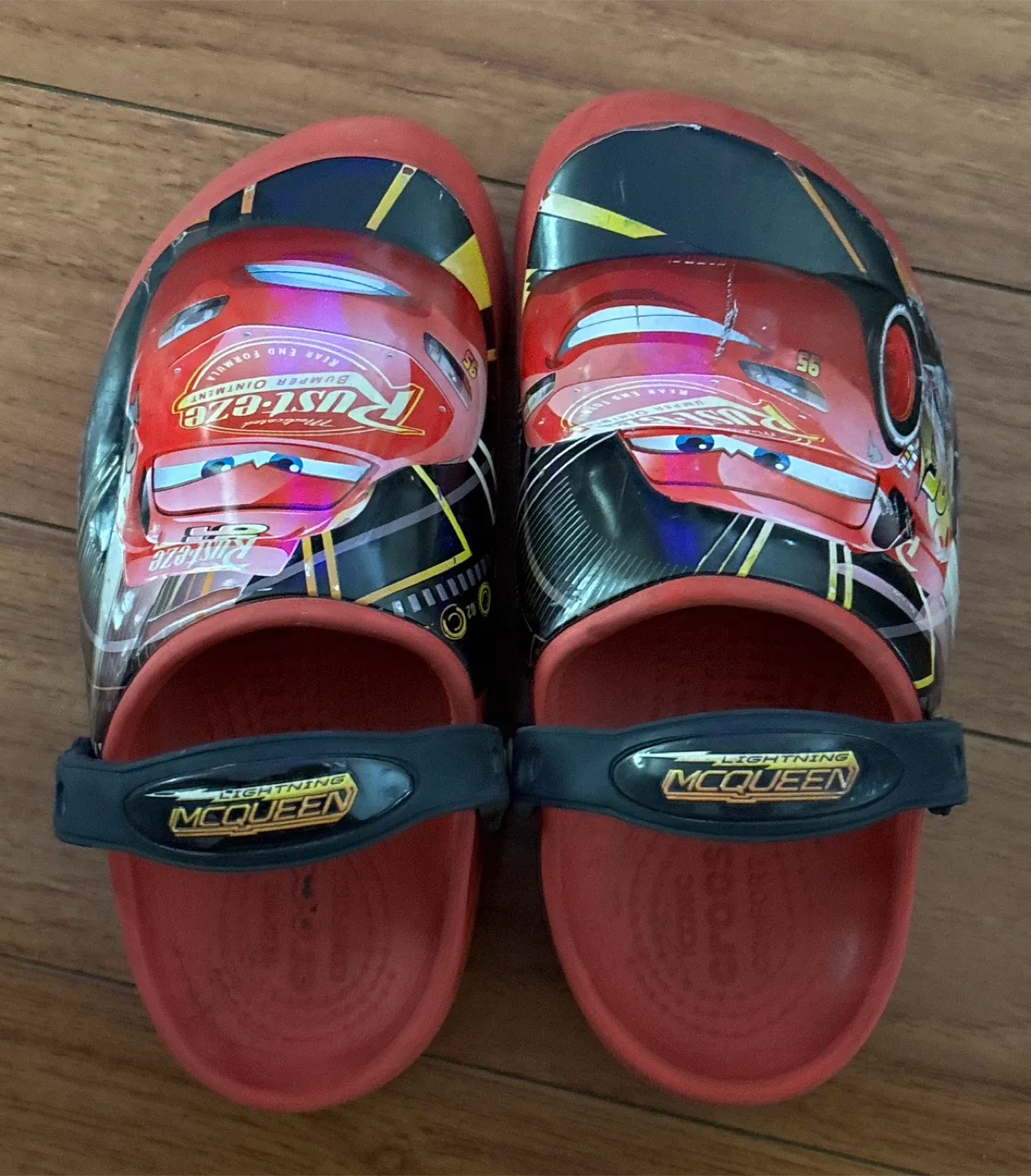 Crocs Kids' Lightning McQueen Clog Size J1 image indicator(2)
