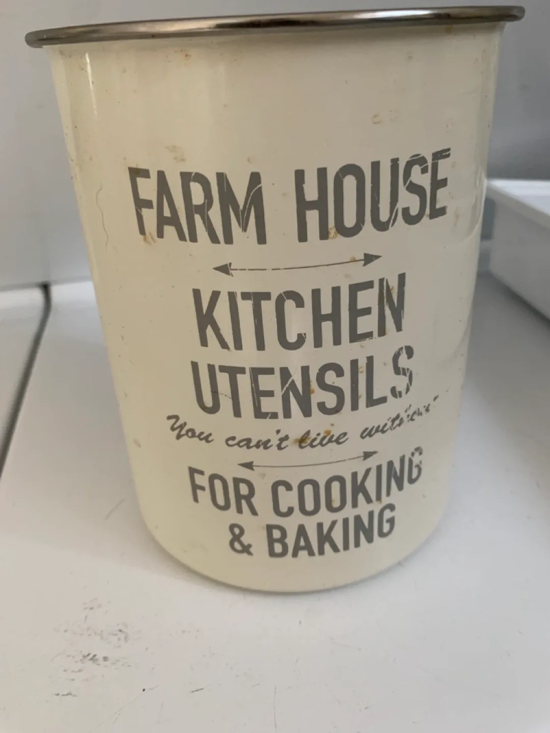 Farm House Kitchen Utensils Holder thumbnail
