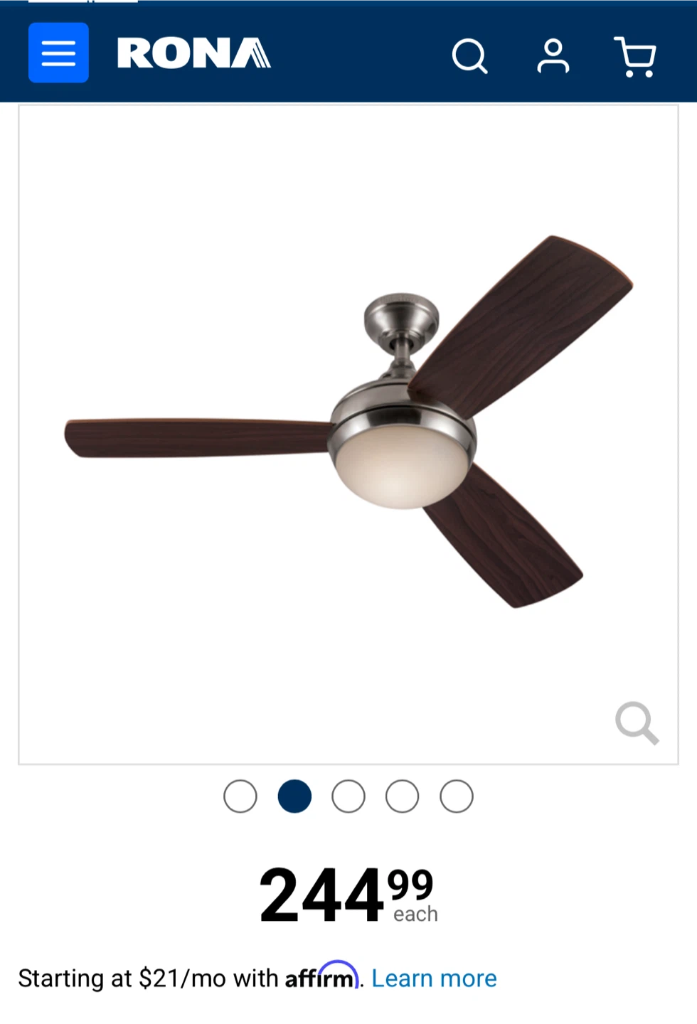 Harbor Breeze Sauble Beach Ceiling Fan - photo 3
