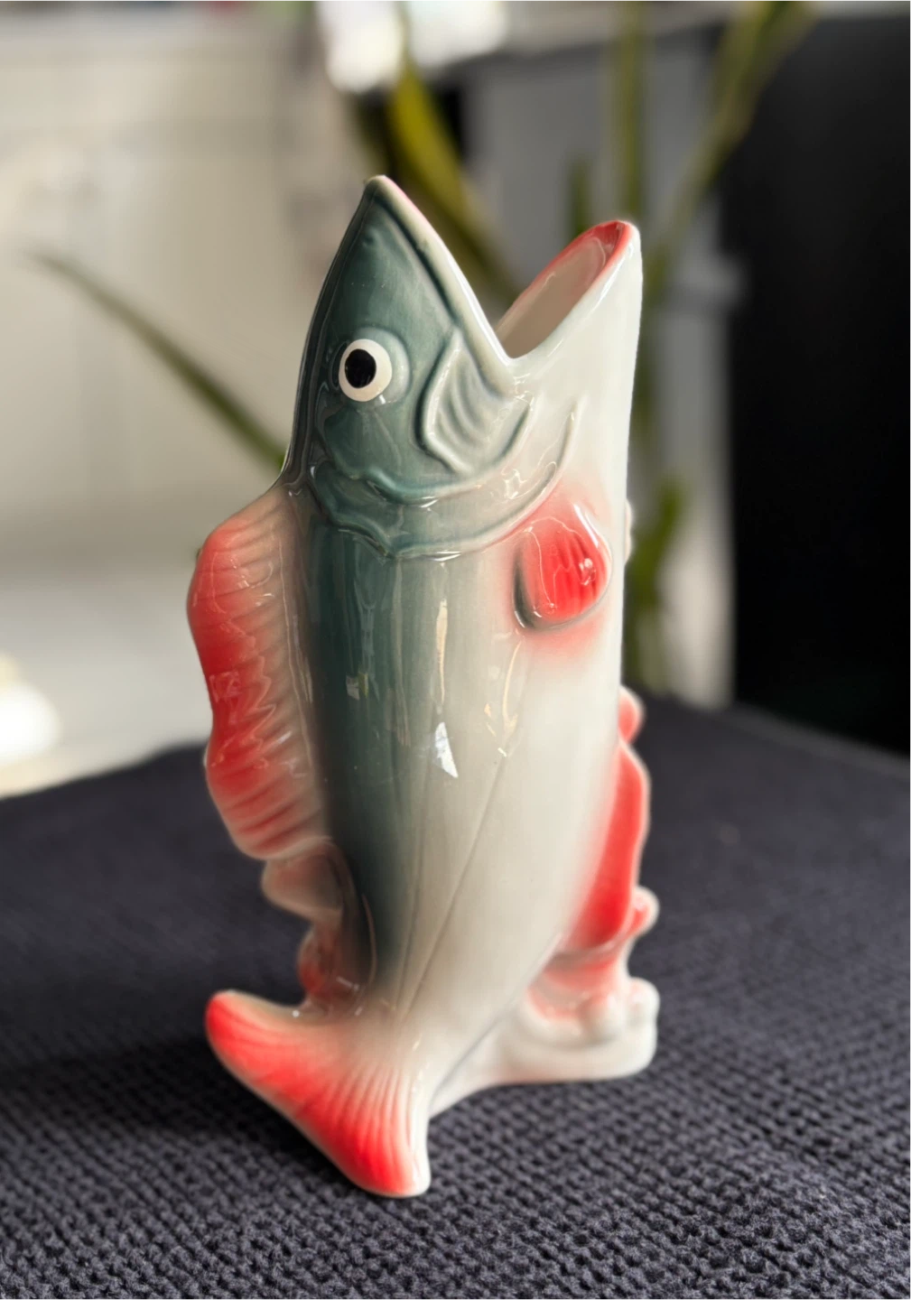 Vintage Fish Vase