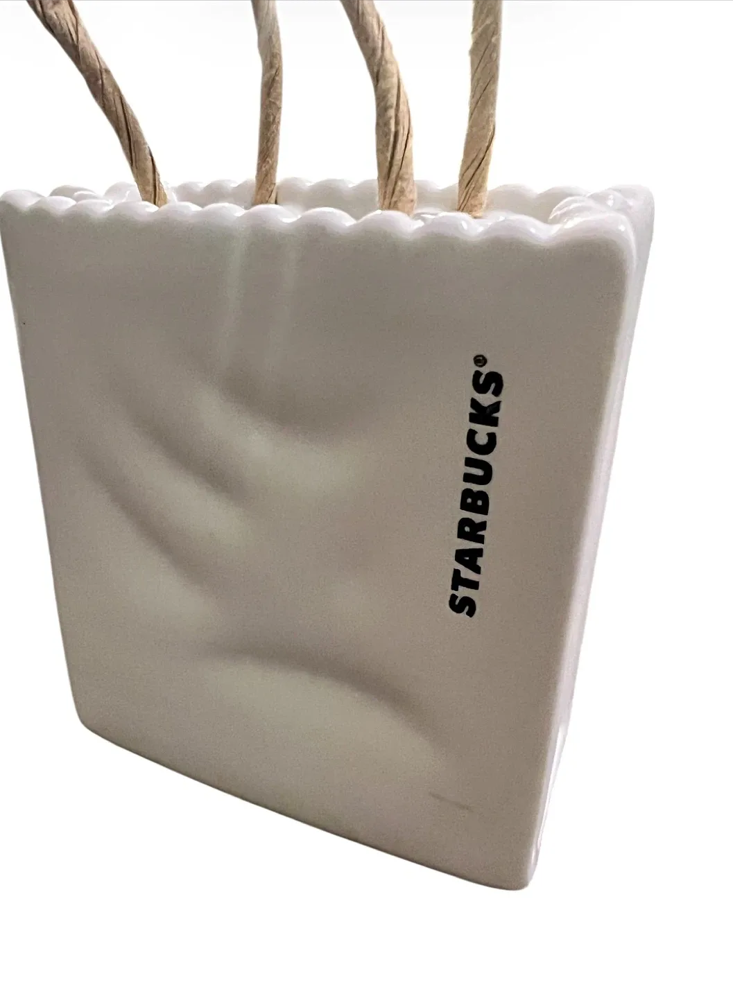 Starbucks 2018 Limited Edition Ceramic Tote Ornaments – Set of 2 image indicator(4)