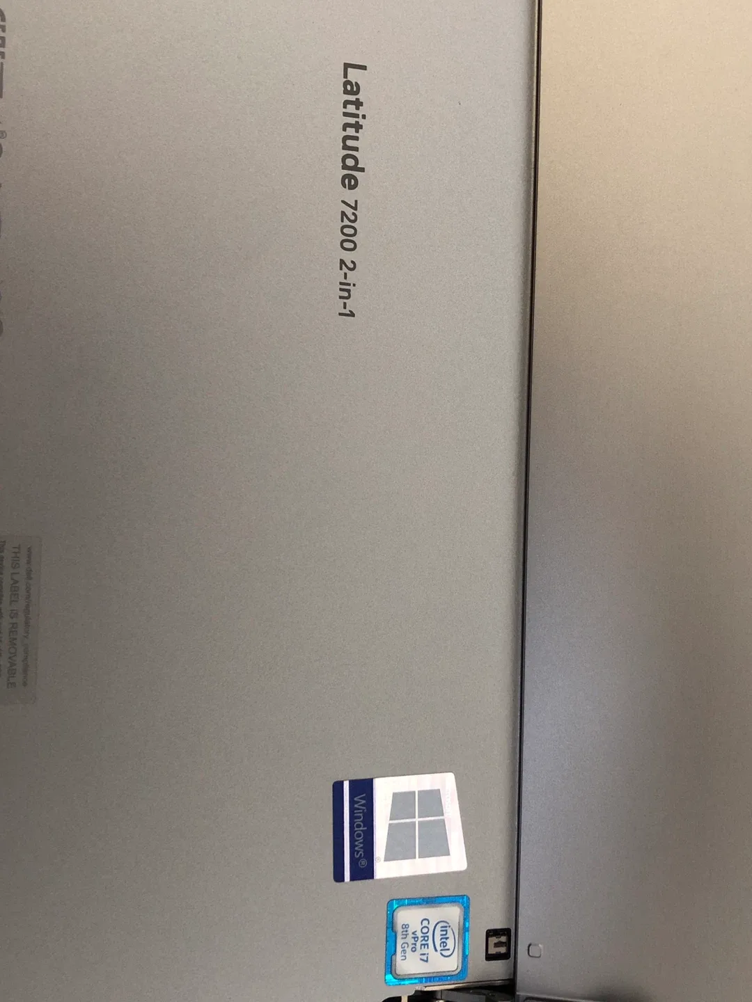 Dell Latitude 7200 2-in-1 Tablet image indicator(2)