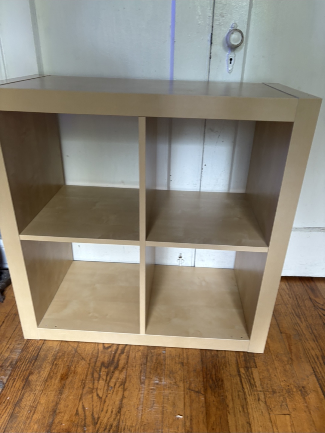 IKEA Kallax Shelf Unit - White Stained Oak Effect
