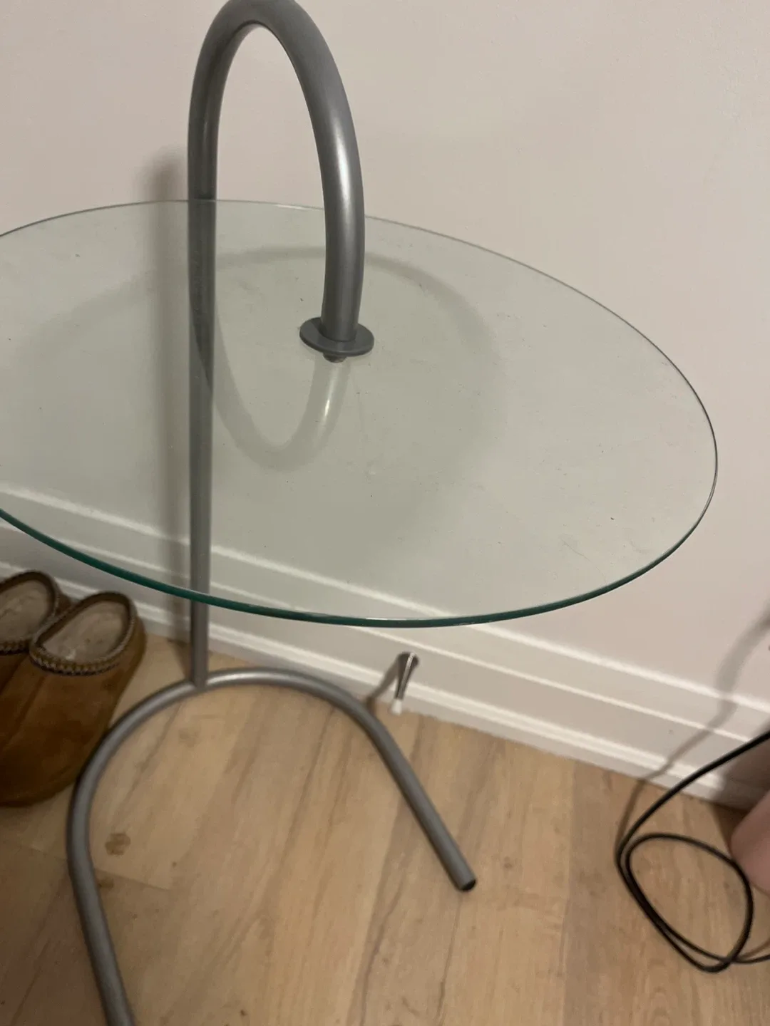 Glass Top Side Table image indicator(2)