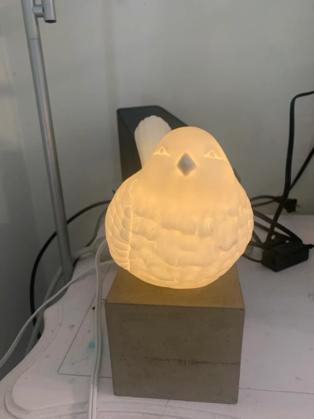 Ceramic Bird Lamp image indicator(3)