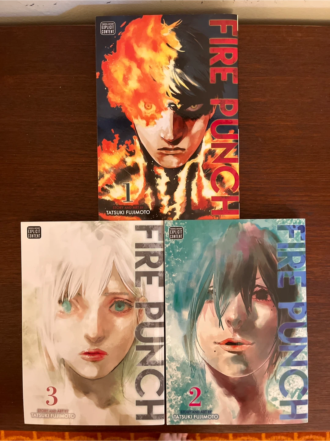 Fire Punch Volumes 1, 2, 3 by Tatsuki Fujimoto