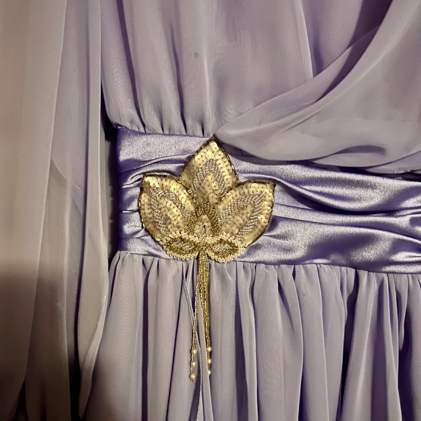 1980s Vintage Lalique Evening Dress image indicator(3)