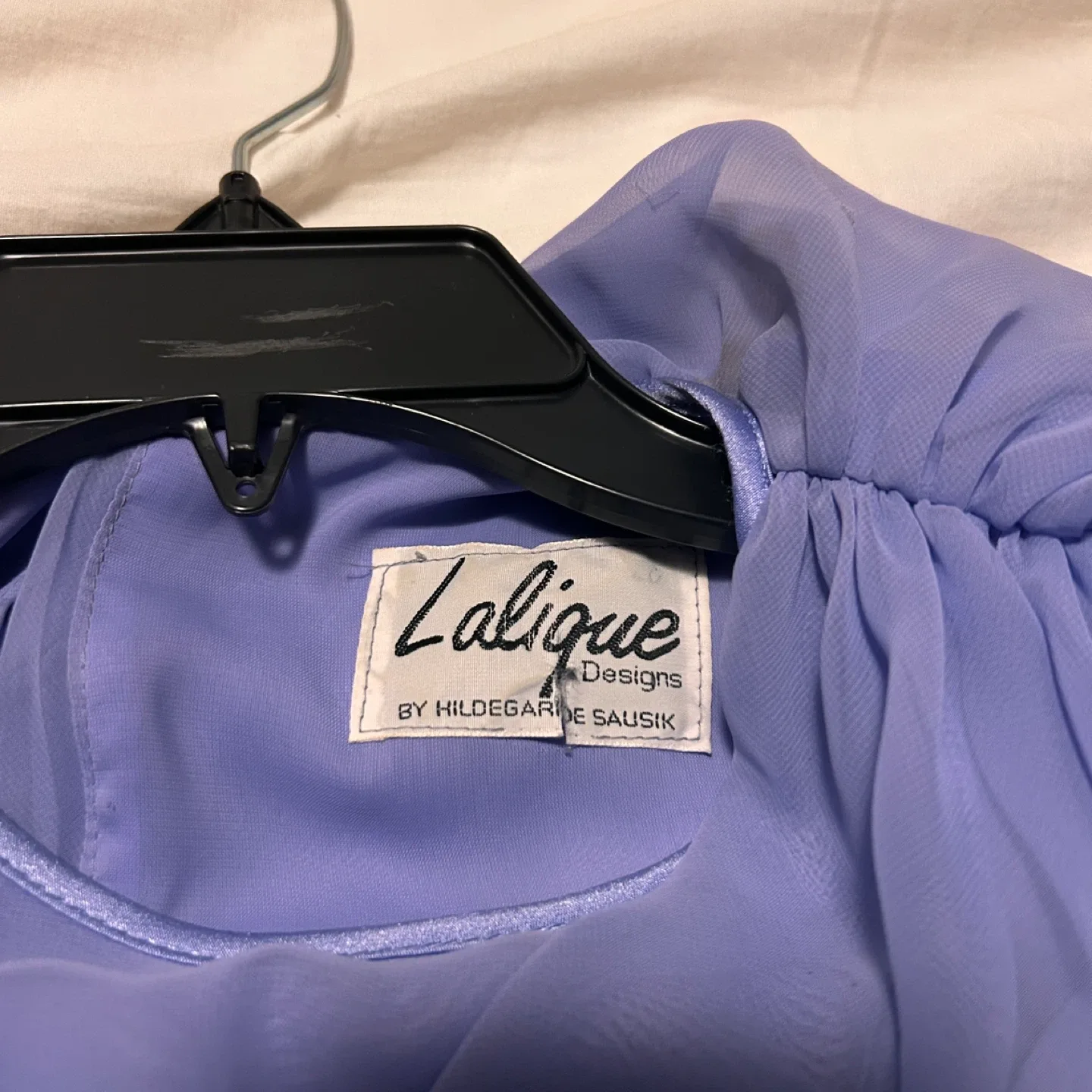 1980s Vintage Lalique Evening Dress image indicator(5)