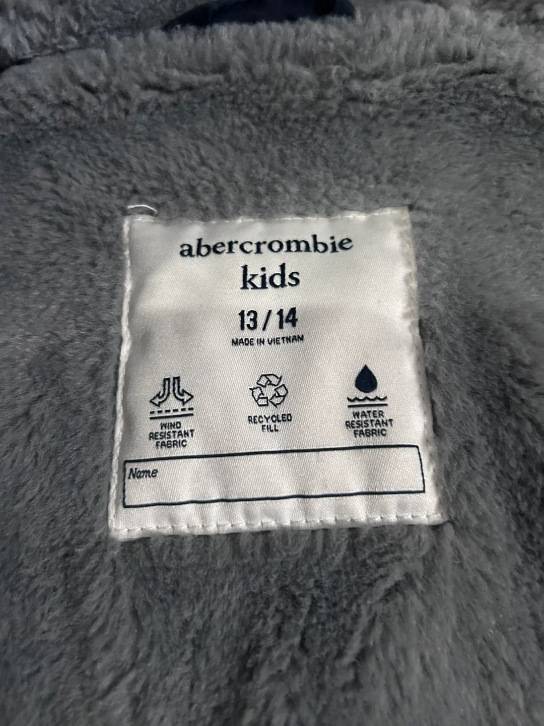 Abercrombie Kids Puffer Jacket - Size 13/14 image indicator(4)