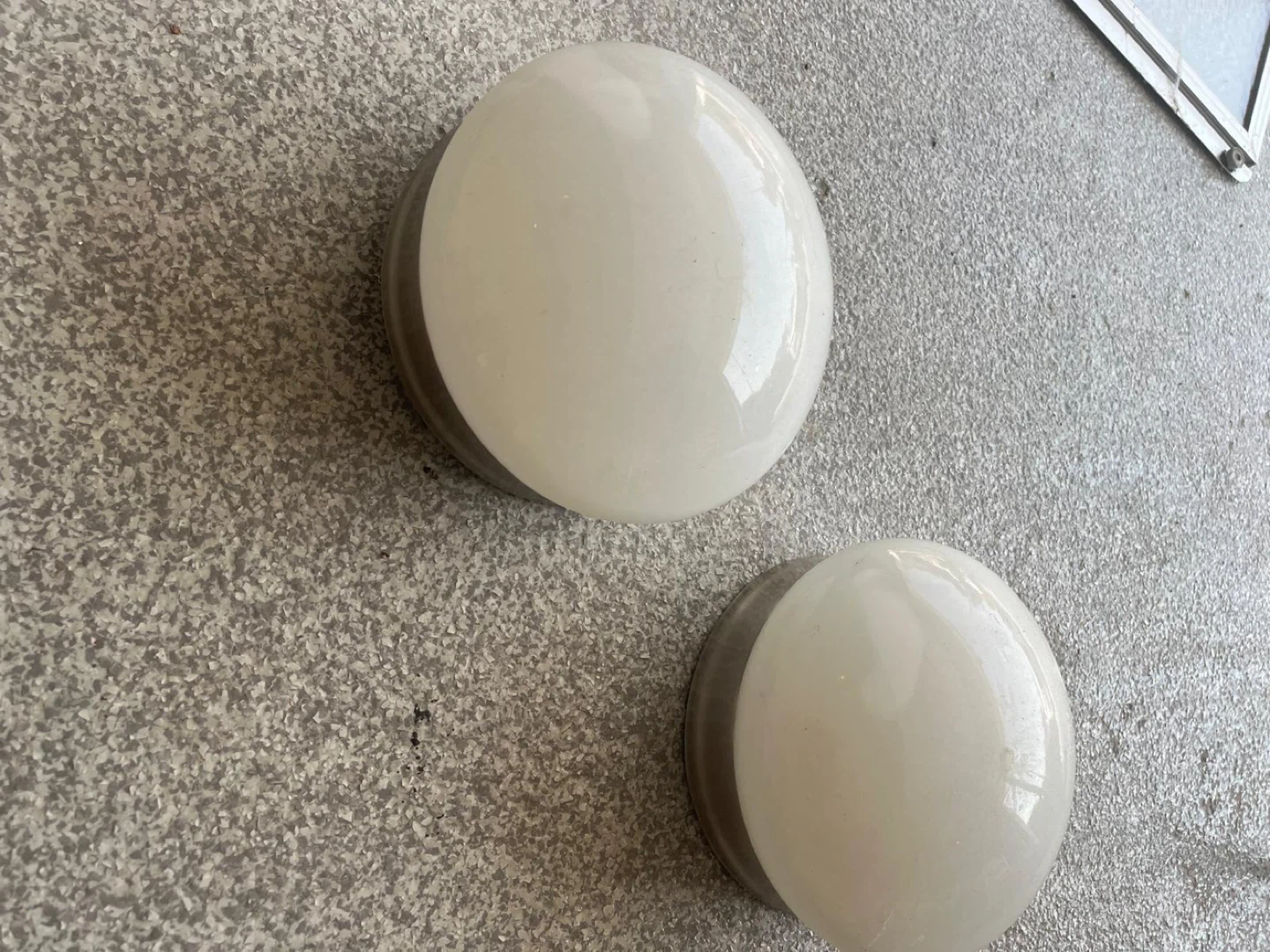 Two Round Ceiling Lights - photo 2