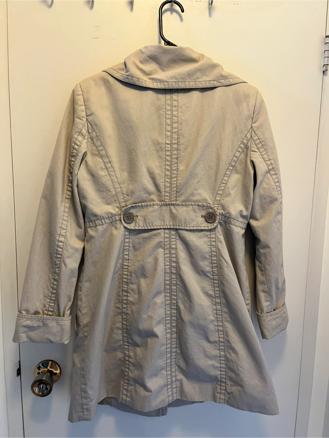 Women’s jacket / Women's Beige Trench Coat - Size L - photo 2