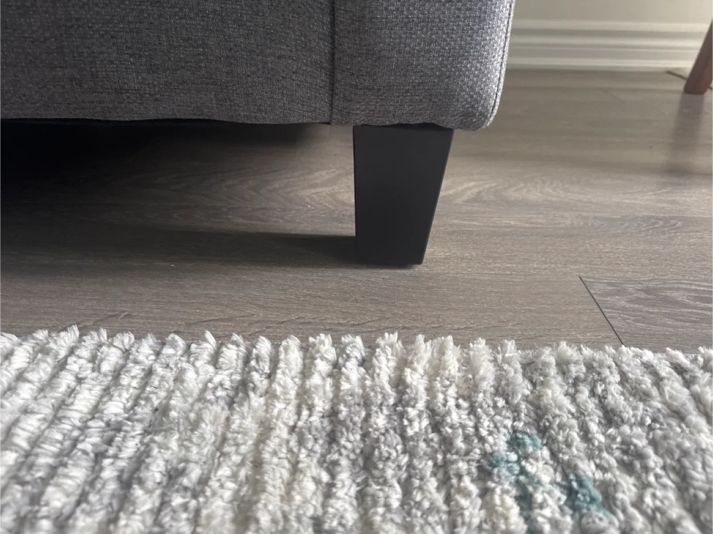 Grey Loveseat Sofa - Great Condition! image indicator(3)